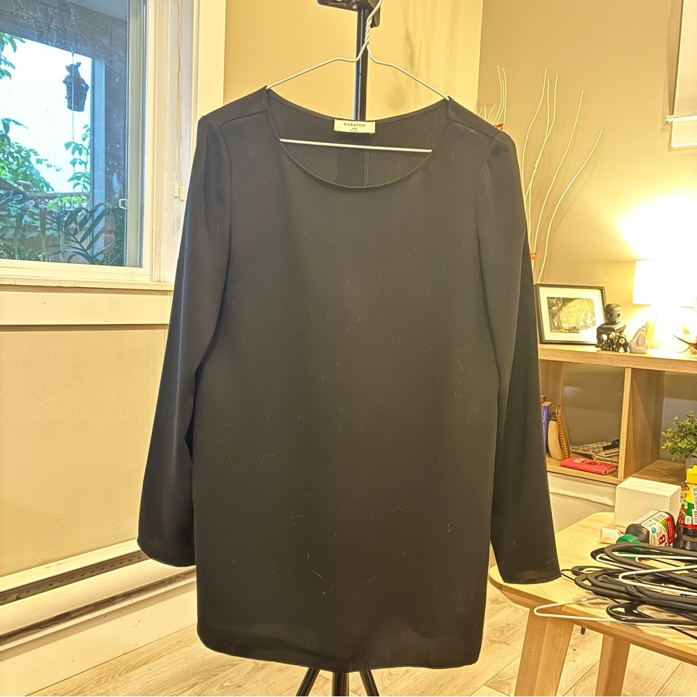 Babaton Elegant Black Blouse
